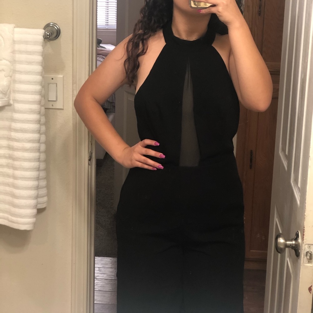 CUTE BLACK ROMPER